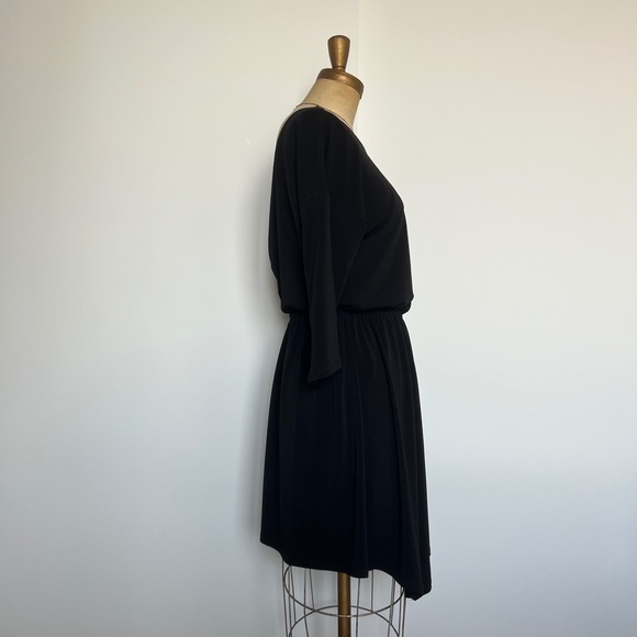 BCBG Open Back Stretch Crepe LBD - Picture 2 of 8